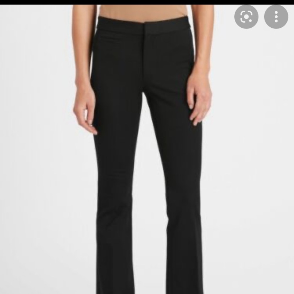 High Rise Petite Flare Banana Republic Flare Pants
